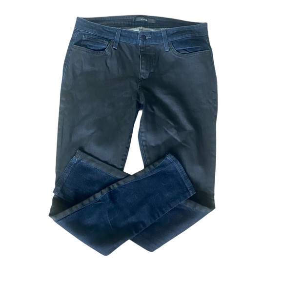 Joes Jeans Sandra Exclusive 1/2 Black denim 1/2 Blue Denim Skinny Jeans. Size 31 - Picture 2 of 8